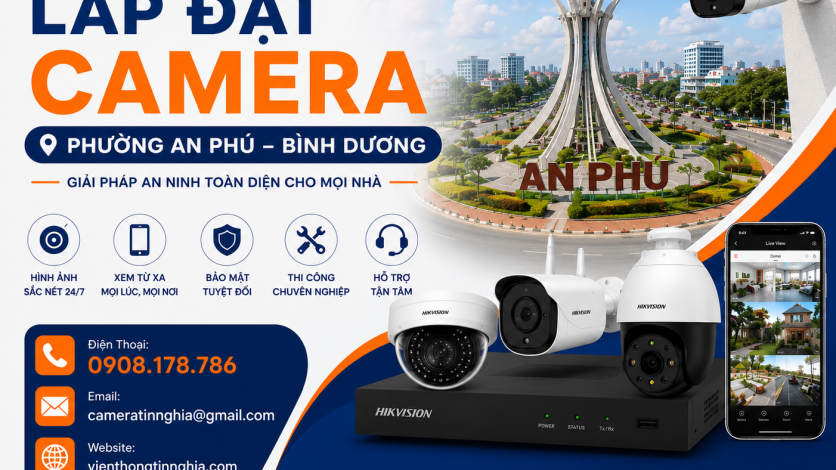 Lắp Camera Phường An Phú Chính Hãng | Báo Giá Mới Nhất 2026