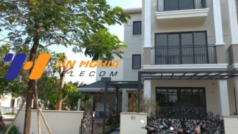 LẮP ĐẶT HỆ THỐNG CAMERA TẠI KHU BIỆT THỰ NHÀ BÈ