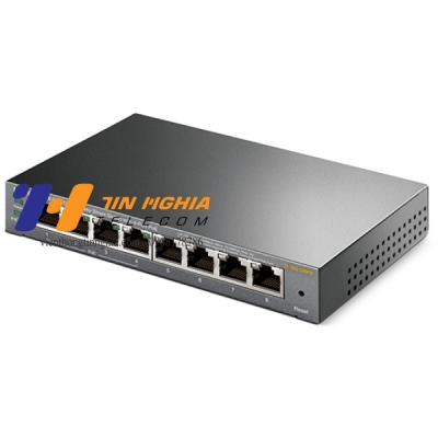 10-Port Gigabit Easy Smart Switch With 8-Port PoE+