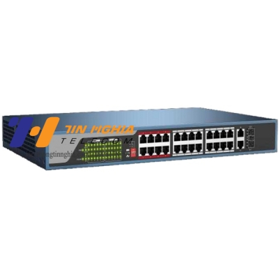 Switch Cấp Nguồn PoE 24 Port: