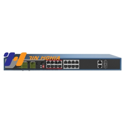 Switch Cấp Nguồn PoE 16 Port:
