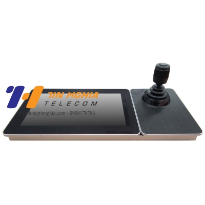 Bàn Phím Điều Khiển Camera IP Speed Dome, Có Màn Hình Cảm Ứng LCD 10.1