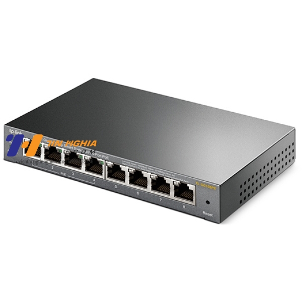 10-Port Gigabit Easy Smart Switch With 8-Port PoE+