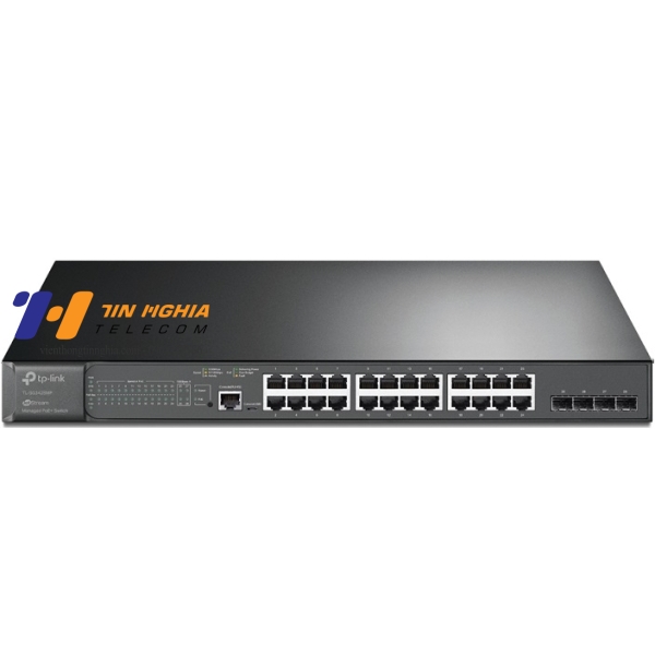 JetStream™ 28-Port Gigabit L2+ Managed Switch With 24-Port PoE+